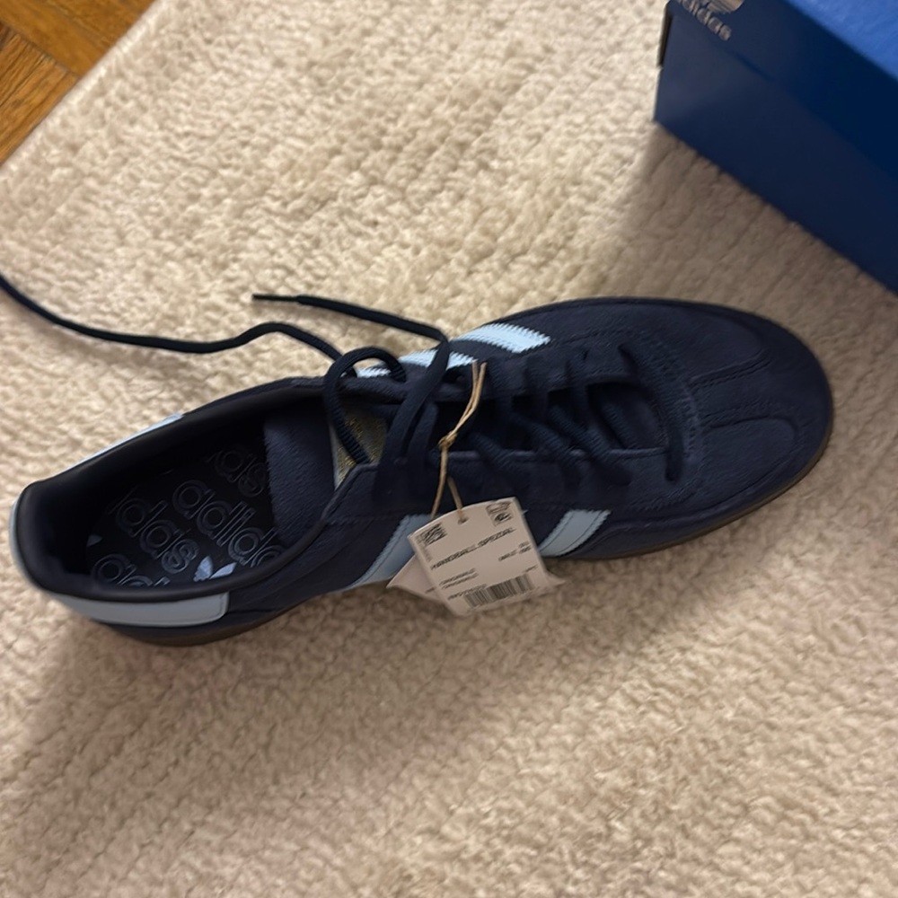 Brand new adidas navy with baby blue